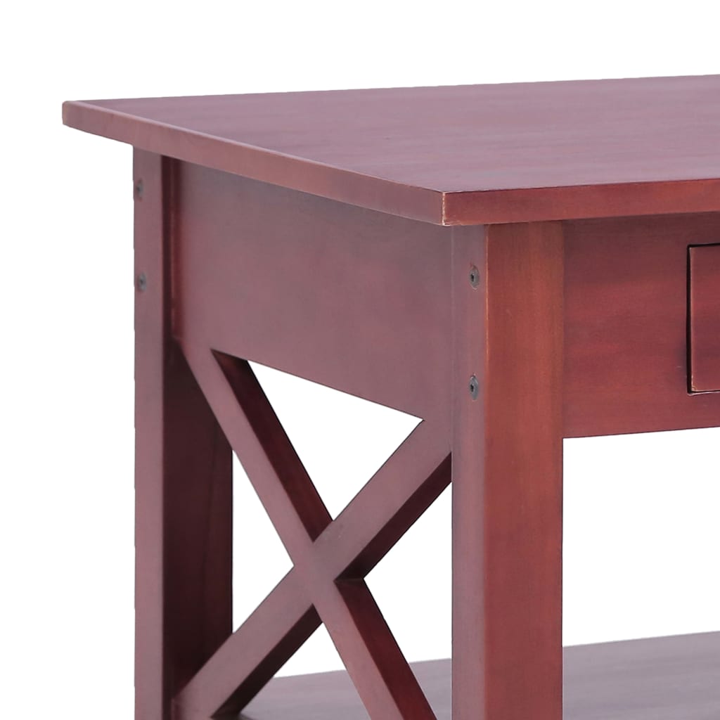 vidaXL Coffee Table Side End Table Living Room Sofa Table Solid Wood Mahogany