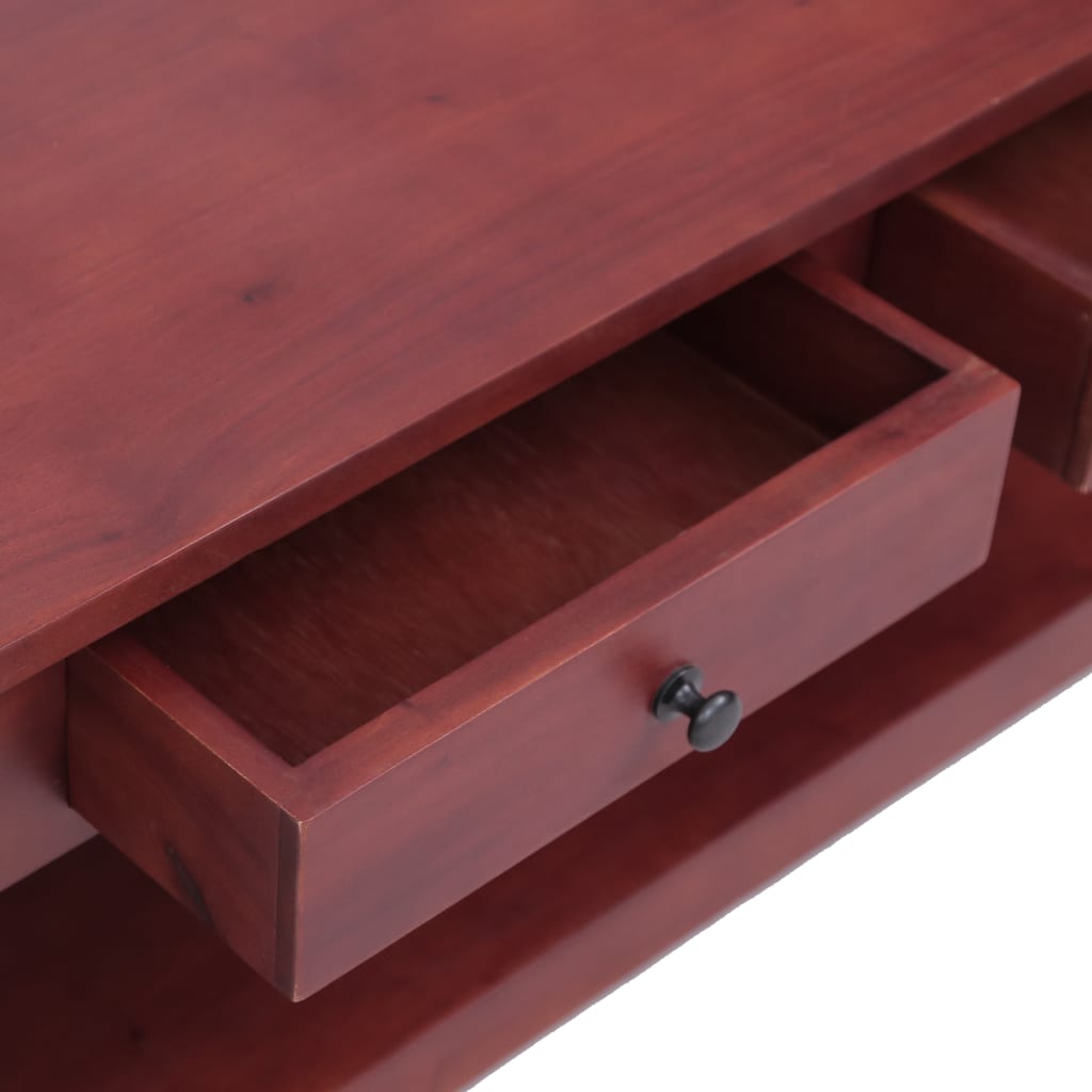 vidaXL Coffee Table Side End Table Living Room Sofa Table Solid Wood Mahogany
