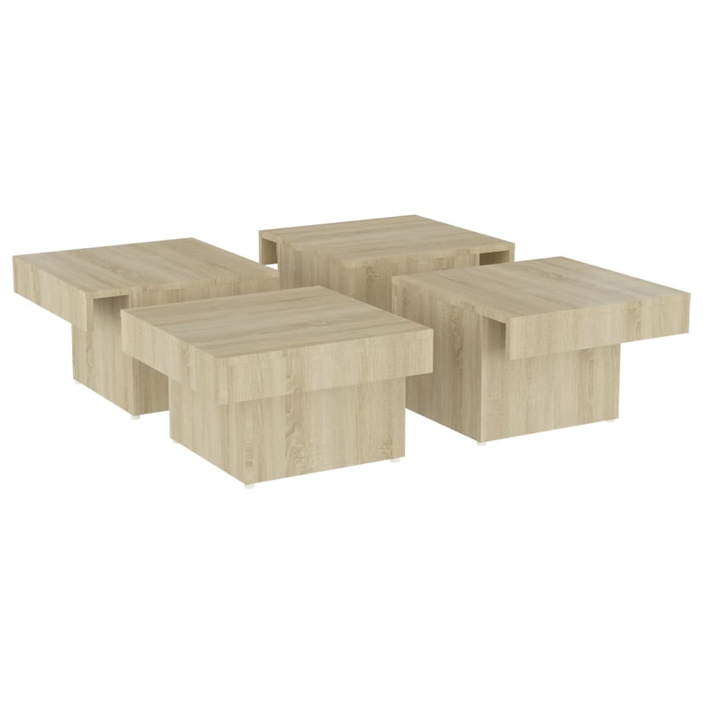 vidaXL Coffee Table Engineered Wood Couch End Table Furniture Multi Colors