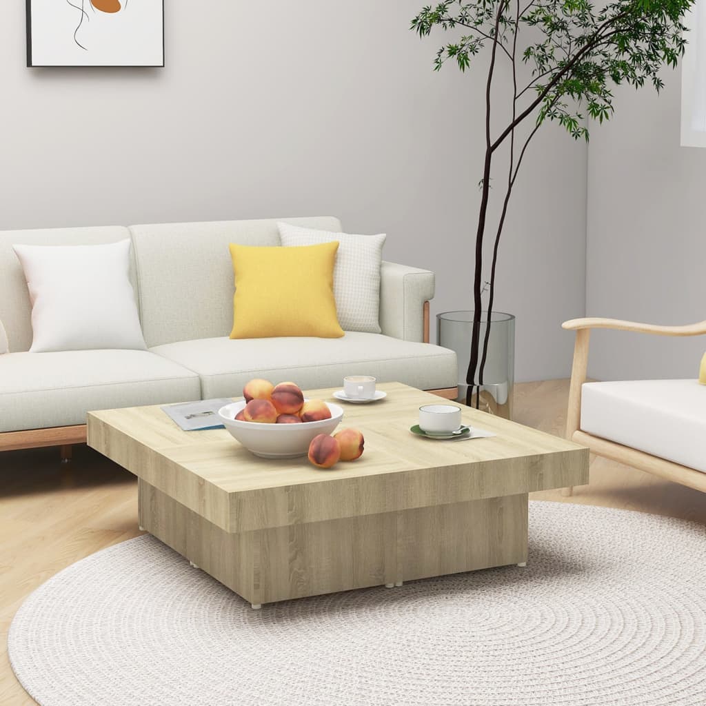 vidaXL Coffee Table Engineered Wood Couch End Table Furniture Multi Colors