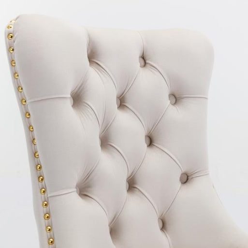 Veronica - Velvet Upholstered Dining Chair - 2-piece Set