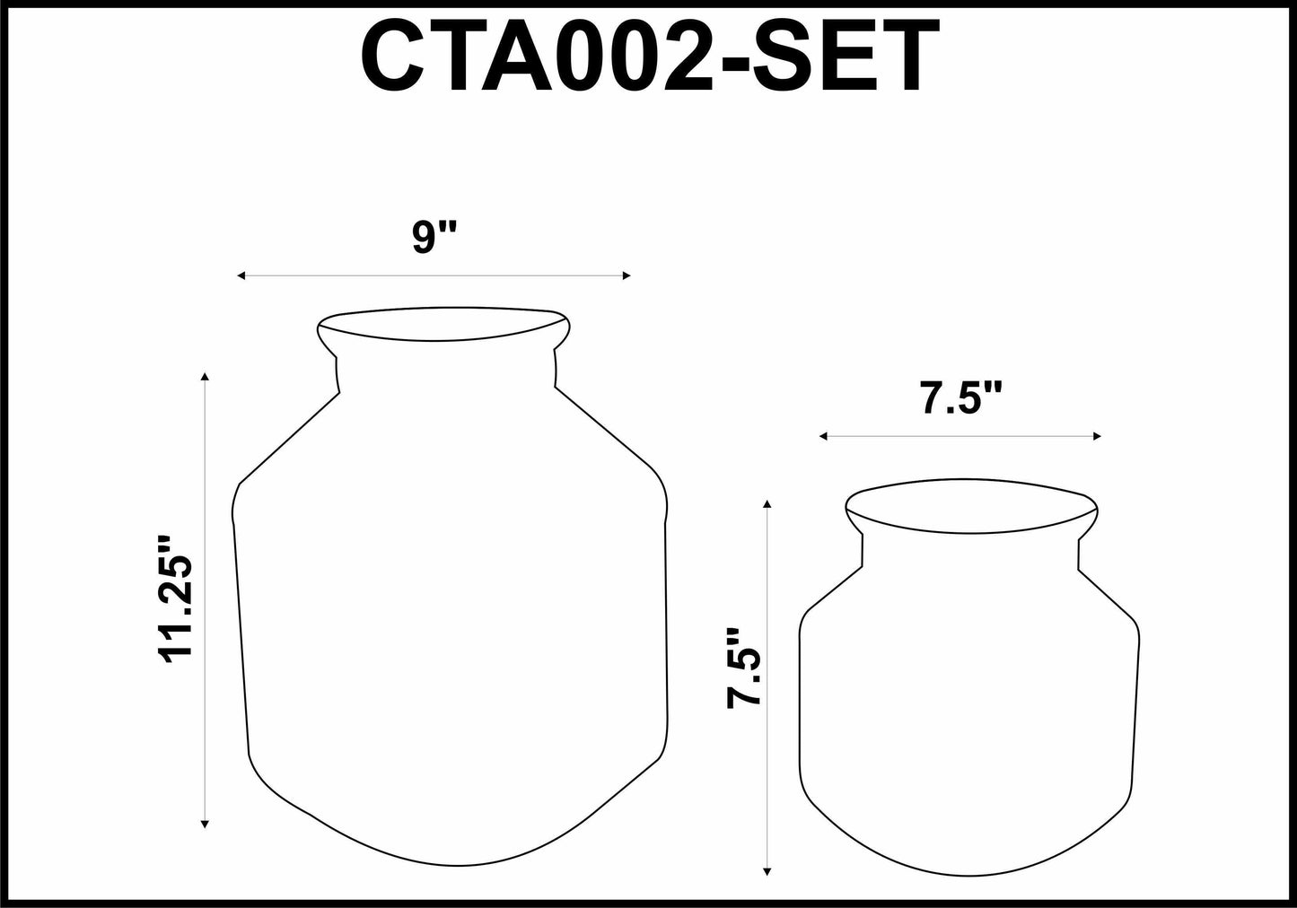 Alibug - Decorative Accent Vases