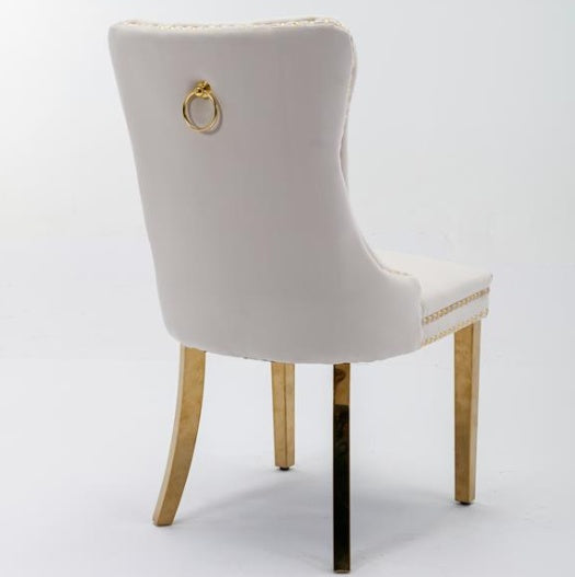 Veronica - Velvet Upholstered Dining Chair - 2-piece Set