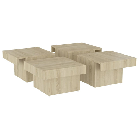 vidaXL Coffee Table Engineered Wood Couch End Table Furniture Multi Colors
