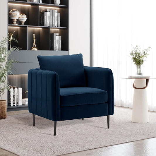 Camilla - Modern Velvet Accent Chair