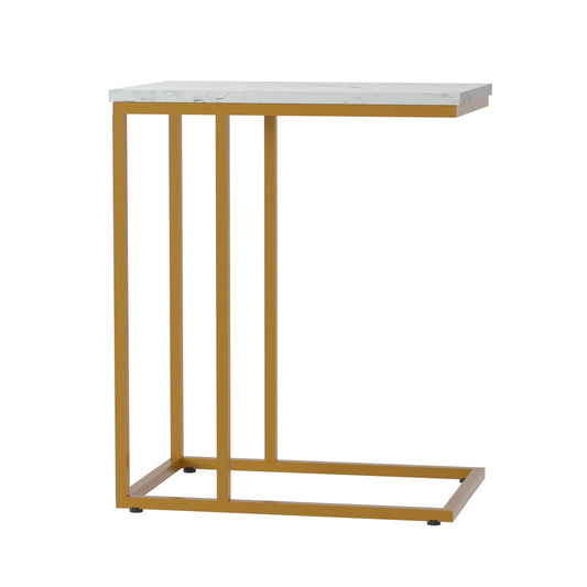 NNEDSZ Coffee Table Side Table Laptop Desk Bedside Sofa Wooden Table Marbel