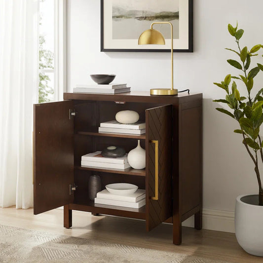 Carson - Accent Cabinet with Adjustable Shelves and Cable Grommets